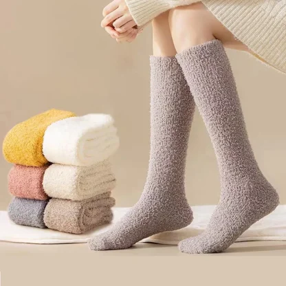 Casual Thick Cozy Fuzzy Socks - Image 2