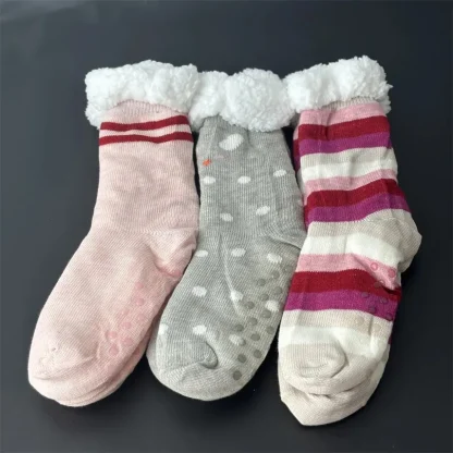 Heart Love Cozy Fuzzy Socks