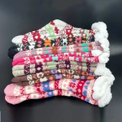 Christmas Soft Cozy Fuzzy Socks - Image 3
