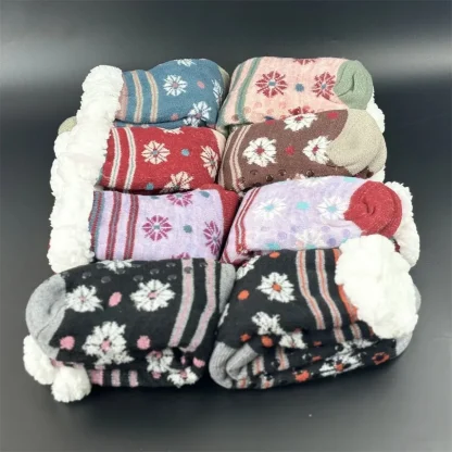 Christmas Comfort Cozy Fuzzy Socks - Image 2