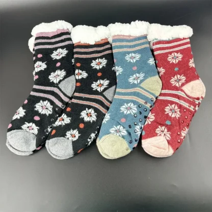 Christmas Comfort Cozy Fuzzy Socks