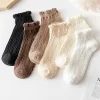 Short Ruffle Cozy Fuzzy Socks - Image 6
